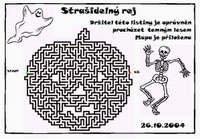 Diplom pro účastníky strašidelného reje