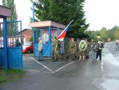 Vojenská patrola v Tachově