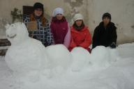 Sněhové sochy - letos podruhé - 2. část